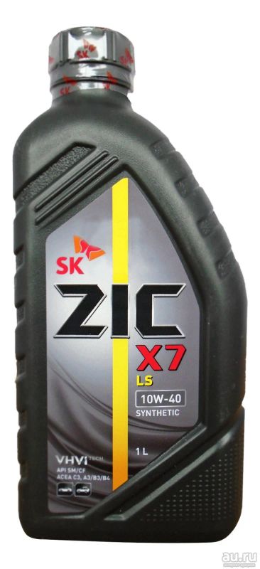 Лот: 13409874. Фото: 1. Масло моторное ZIC X7 10W40 1L. Масла, жидкости