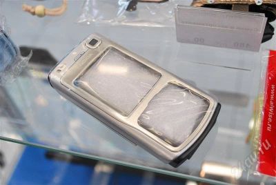 Лот: 251618. Фото: 1. Корпус NOKIA N70. серебро и черный. Защитные стёкла, защитные плёнки