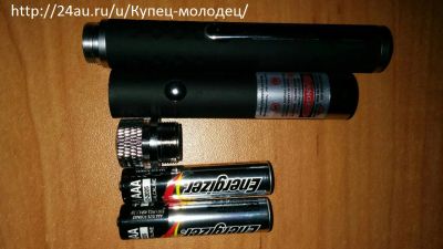 Лот: 6323624. Фото: 1. Мщная красная лазерная указка... Другое (сувениры, подарки)