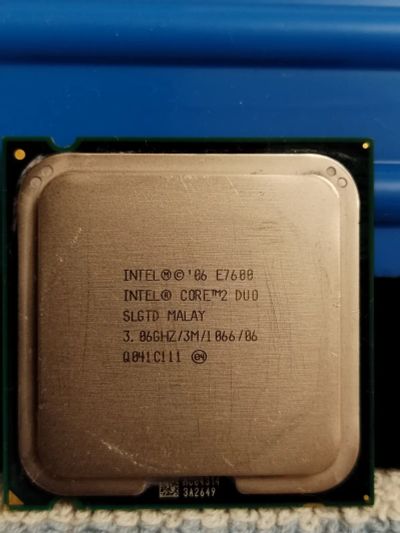 Лот: 25717231. Фото: 1. Процессор Intel Core 2 Duo E7600... Процессоры
