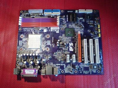 Лот: 2002391. Фото: 1. Elitegroup nforce4m-a v3.0. Материнские платы