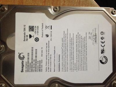 Лот: 8634550. Фото: 1. Жёсткий диск HDD Seagate Barracuda... Жёсткие диски (HDD)