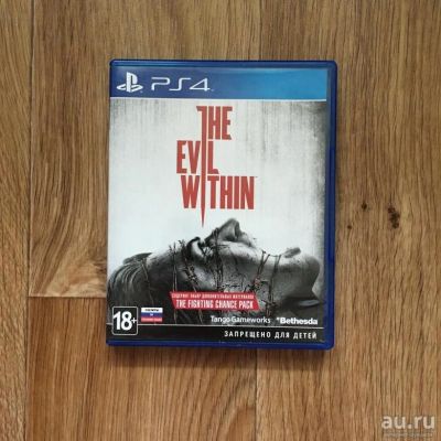 Лот: 14336344. Фото: 1. The Evil Within ps4 диск. Игры для консолей