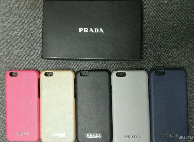 Лот: 8259390. Фото: 1. Чехол "prada" для iPhone 6/6s... Чехлы, бамперы