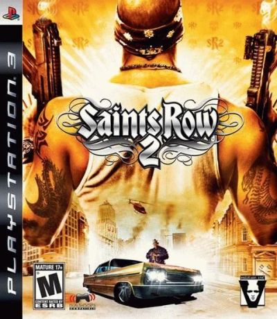 Лот: 13345290. Фото: 1. Saints Row 2 [PS3, русская версия... Игры для консолей