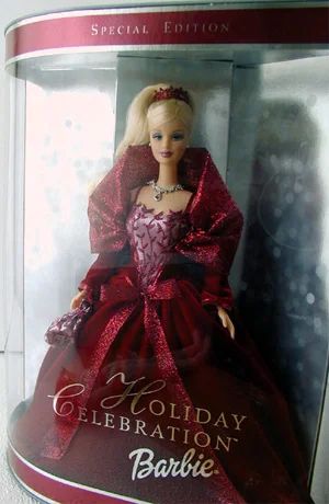Лот: 6255909. Фото: 1. 2002 Holiday Celebration Barbie... Куклы и аксессуары