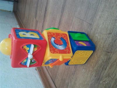 Лот: 2828268. Фото: 1. Развивающие кубики Fisher Price. Развивающие