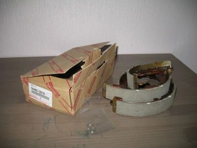 Лот: 3410137. Фото: 1. Колодки тормозные задние, для... Тормозная система