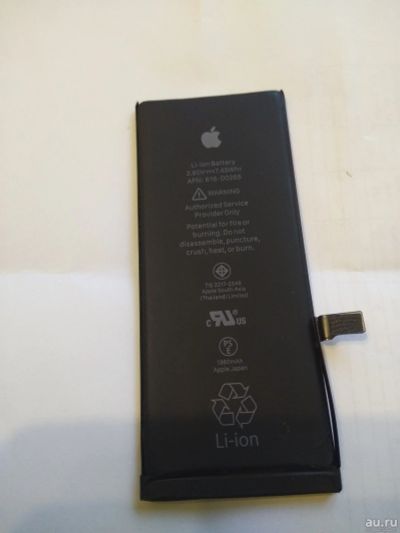 Лот: 16094808. Фото: 1. Оригинальный аккумулятор iphone... Аккумуляторы
