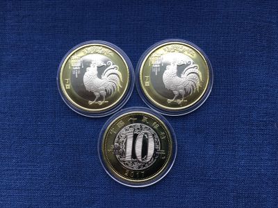 Лот: 21731486. Фото: 1. Китай 2017 год 10 юаней Год Петуха... Азия