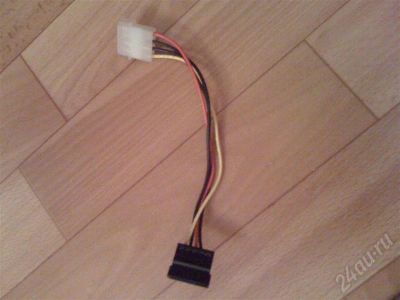 Лот: 212767. Фото: 1. Переходник питаиня Molex>Sata. Другое (комплектующие)