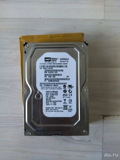 Лот: 17904279. Фото: 1. Жесткий диск WD Caviar Blue WD3200AAJS... Жёсткие диски (HDD)