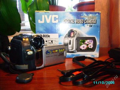 Лот: 2117151. Фото: 1. Цифровая видеокамера JVC. Видеокамеры