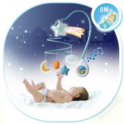 Лот: 1831619. Фото: 1. Музыкальный светящийся мобиль... Музыкальные