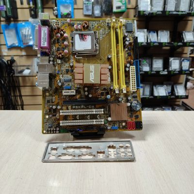 Лот: 24612004. Фото: 1. Мат. плата ASUS P5KPL-CM/LGA775... Материнские платы