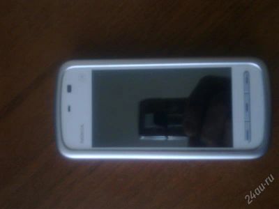 Лот: 1847972. Фото: 1. продам Nokia 5228 белый. Кнопочные мобильные телефоны