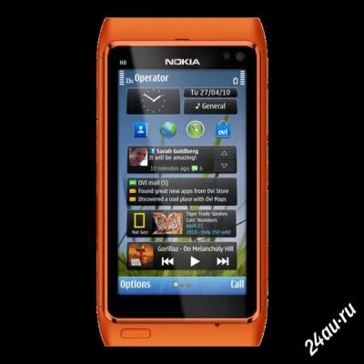 Лот: 1800973. Фото: 1. NOKIA N8 ORIGINAL. Смартфоны