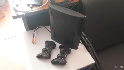 Лот: 9892963. Фото: 1. PS3 super slim 4208A 500Gb + 2... Запчасти для игровых приставок, консолей