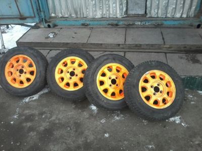 Лот: 5224568. Фото: 1. Японское литье на Ваз. Шины на дисках