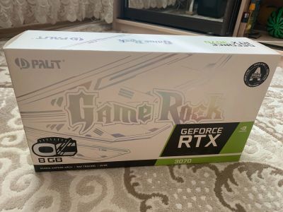 Лот: 18041290. Фото: 1. Видеокарта Palit RTX3070 Gamerock. Видеокарты