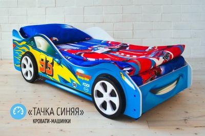 Лот: 8093386. Фото: 1. Кровать - Машинка для мальчиков... Детские кровати и кроватки