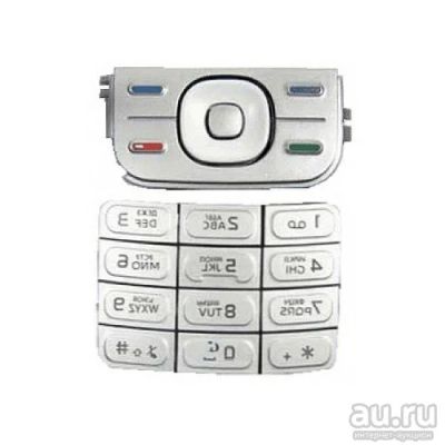 Лот: 12057857. Фото: 1. Клавиатура Nokia 5330 белый. Корпуса, клавиатуры, кнопки
