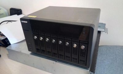 Лот: 7439365. Фото: 1. NAS QNAP TS-869 Pro + 8шт WD enterprise... СХД