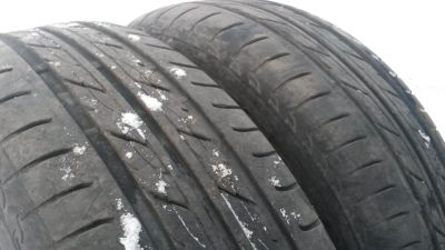 Лот: 8500582. Фото: 1. Шины летние Bridgestone B350 2шт... Шины