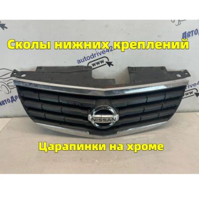 Лот: 24591859. Фото: 1. решетка радиатора Nissan Almera... Двигатель и элементы двигателя