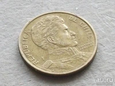 Лот: 16229194. Фото: 1. Монета 10 песо Чили 2000 портрет... Америка