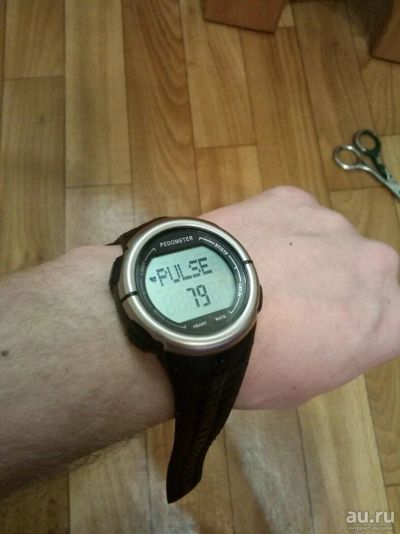 Лот: 10875837. Фото: 1. Спортивные часы с пульсометром... Оригинальные наручные часы