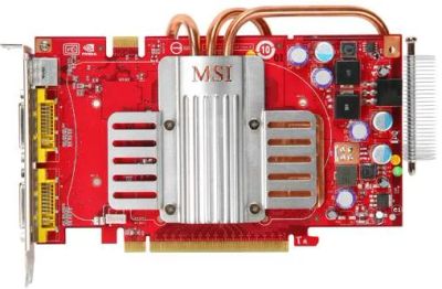 Лот: 9510937. Фото: 1. видеокарта MSI geforce 8600 GT. Видеокарты