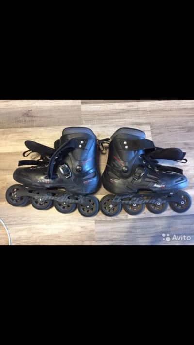 Лот: 11438852. Фото: 1. Ролики Rollerblade 84 10.5 US. Роликовые коньки, скейтборды, самокаты