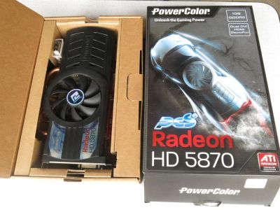 Лот: 2955570. Фото: 1. Power Color PCS Radeon HD 5870... Видеокарты