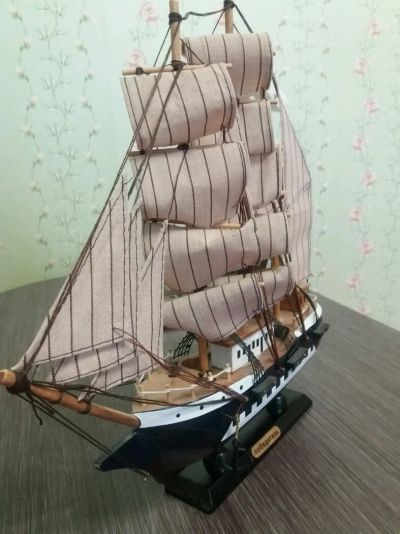 Лот: 8941182. Фото: 1. Сувенир "Корабль". Фигурки, статуэтки