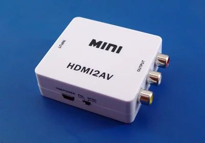 Лот: 6801539. Фото: 1. HDMI to Composite video + Audio... Шнуры, кабели, разъёмы