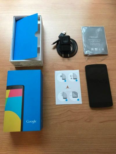 Лот: 9949509. Фото: 1. LG Nexus 5 16GB Black. Смартфоны