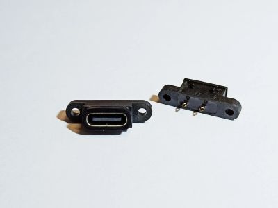 Лот: 19443706. Фото: 1. USB-C Type-C гнездо разъем встраиваемый... Разъёмы