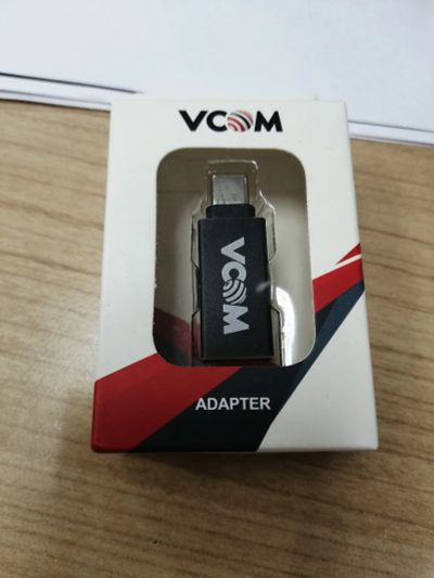 Лот: 20028192. Фото: 1. Адаптер VCOM USB-A на tupe C... Шлейфы, кабели, переходники