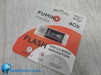Лот: 16676870. Фото: 1. 4GB накопитель FUMIKO Paris черный. USB-флеш карты