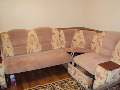 Лот: 1282771. Фото: 1. уголок мягкий. Кресла, пуфы