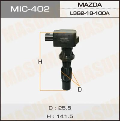 Лот: 18589716. Фото: 1. Катушка зажигания masuma mazda3... Электрооборудование