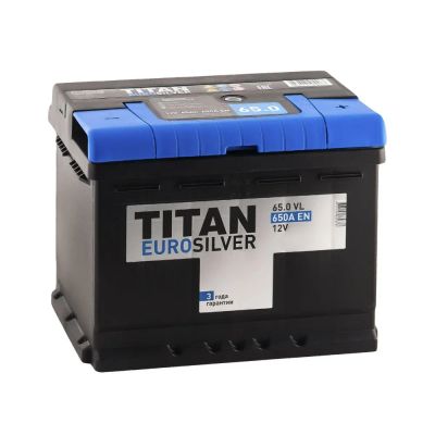 Лот: 15935737. Фото: 1. аккумулятор Titan EUROSiLVER 65... Аккумуляторы