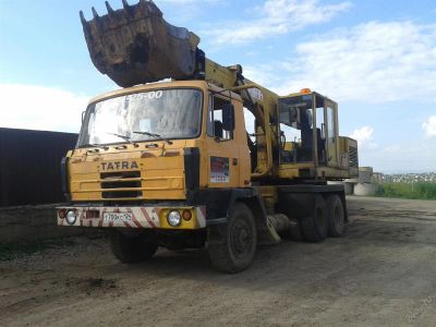 Лот: 3020376. Фото: 1. Автоэкскаватор ТАТРА-815ЕР21 УДС114. Грузовики, автобусы, спецтехника