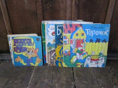 Лот: 21172479. Фото: 1. Пластинки детские со сказками... Аудиозаписи