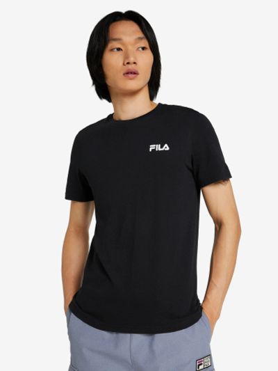 Лот: 22451390. Фото: 1. Футболка мужская FILA, Черный. Другое (спортивная одежда)