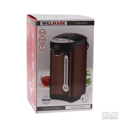Лот: 15281254. Фото: 1. Термопот Willmark WAP-6034. Чайники, кофемашины, кулеры