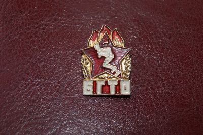 Лот: 25744313. Фото: 1. Значок БГТО. Памятные медали