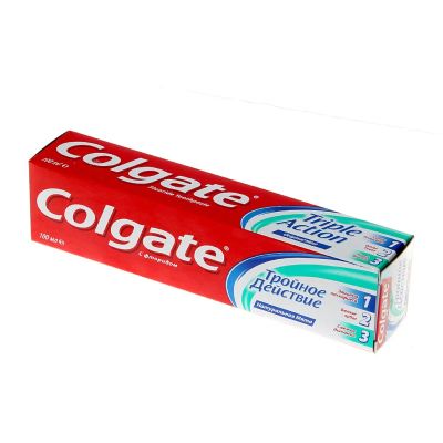 Лот: 24115752. Фото: 1. Зубная паста Colgate, Тройное... Уход за полостью рта