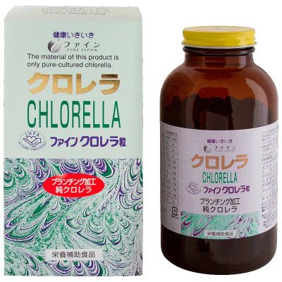 Лот: 25224889. Фото: 1. Fine Japan Хлорелла таблетки 1800... Лекарства